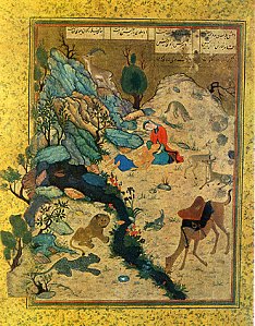 Layli and Madjnun in the Desert