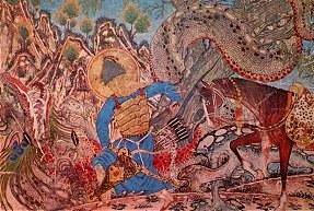 Bahram Gur's Battle with the Dragon