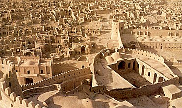 Bam, a huge ghost town with enclosing walls