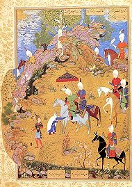 Miniature attributed to Sultan Muhammad, Safavid, Tabriz