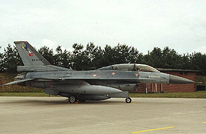 THK F-16D at Eggebek