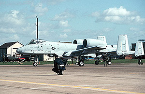 The last two UK-based A-10s move for the very last time