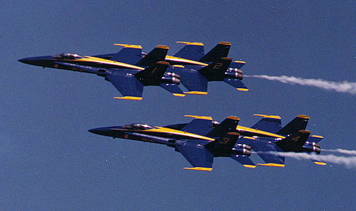 Blue Angels at Andrews Open Day, 1996