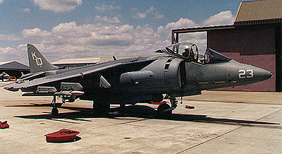 AV8B of VMAT 203