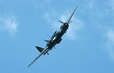 The ubiquitous Blenheim, mainstay of the RAF's medium bomber fleet in the early war years