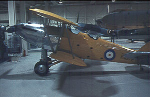 Hawker Hart preserved at Hendon