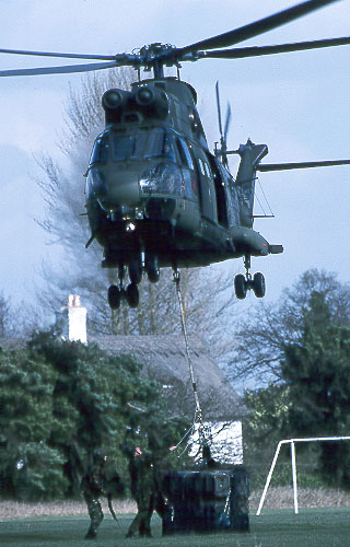 Pumas were part of 18 Squadron through the '80s & '90s