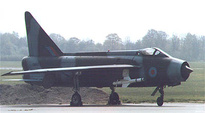 Lightning F1 decoy XM147 posing as an F3