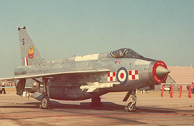 F6 of 56 Squadron on its return to Suffolk