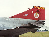 92 Squadron tail of XV430