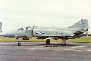 FG1 XV581 of 43 Squadron spent her entire RAF career with the unit.