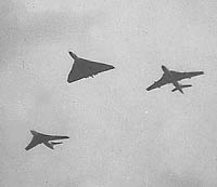 V bomber formation, September 1960