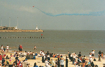 Sun, sea, sand and...aeroplanes