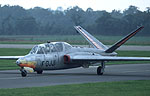 French Magister F-GJJI dropped in for the show but didn't display