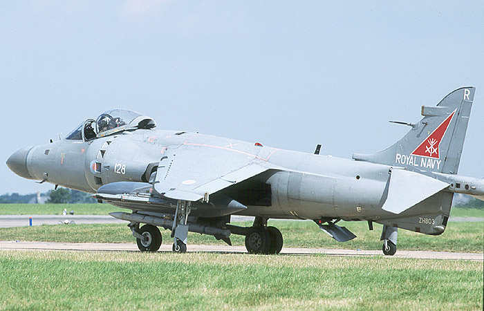 Sea Harriers will be a familiar sight at Cottesmore post 2003