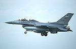 A Turkish F-16 was piloted by 1st Lt Berna Sen (see below).