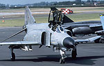 Captain Bernd Roschmann's German F4F taxis in after his display