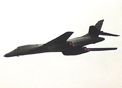 B-1B 'action' - pic by John Cayless