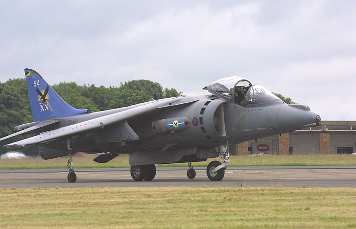 Flt Lt Tony Cann at the helm