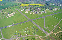 Abingdon from the air