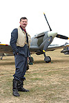 The morning flighline walk once again offered some period costume photography