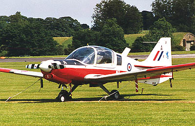 The extensive flightline at Cosford...