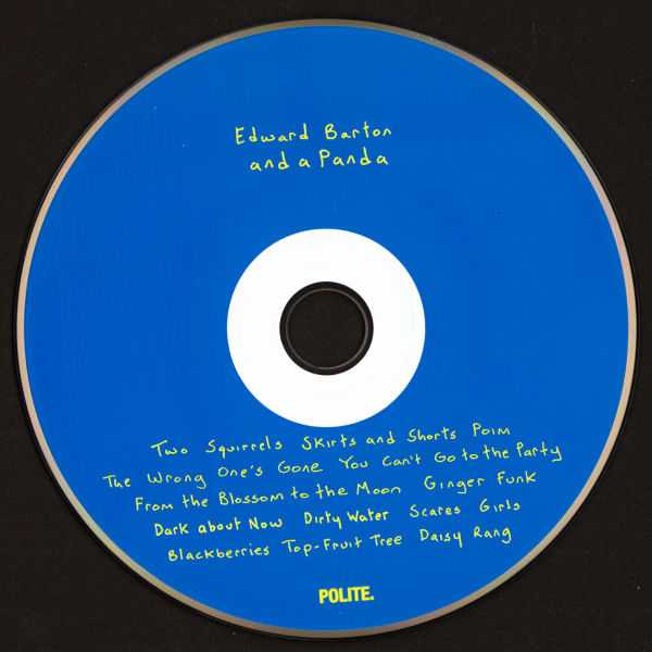 Edward Barton - And A Panda - UK CD - CD