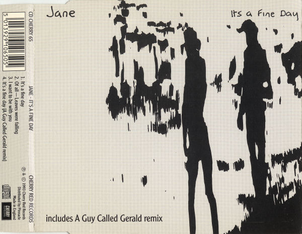 Jane - It's A Fine Day (CD Single)