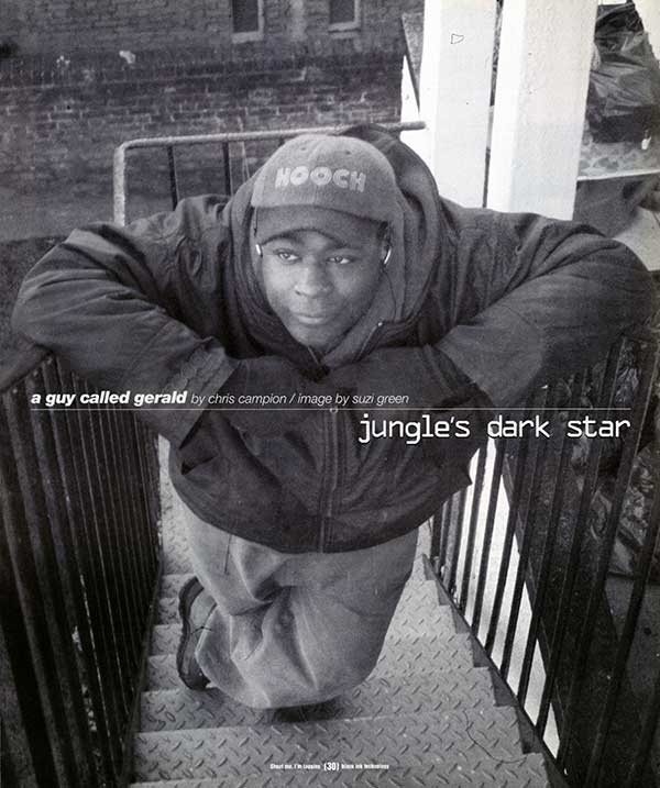A Guy Called Gerald Unofficial Web Page - Article: URB - Number 41 - Jungle's Dark Star