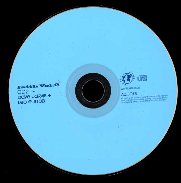 Various - Azuli Presents: Faith Vol. 2 - UK 2xCD - CD 2 