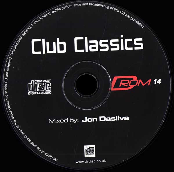 Various - Club Classics - UK DVD/CD - CD