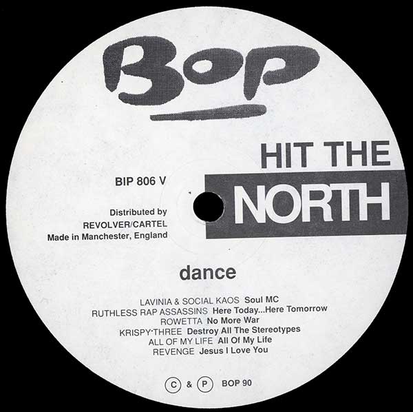 Various - Hit The North - UK LP - Side B