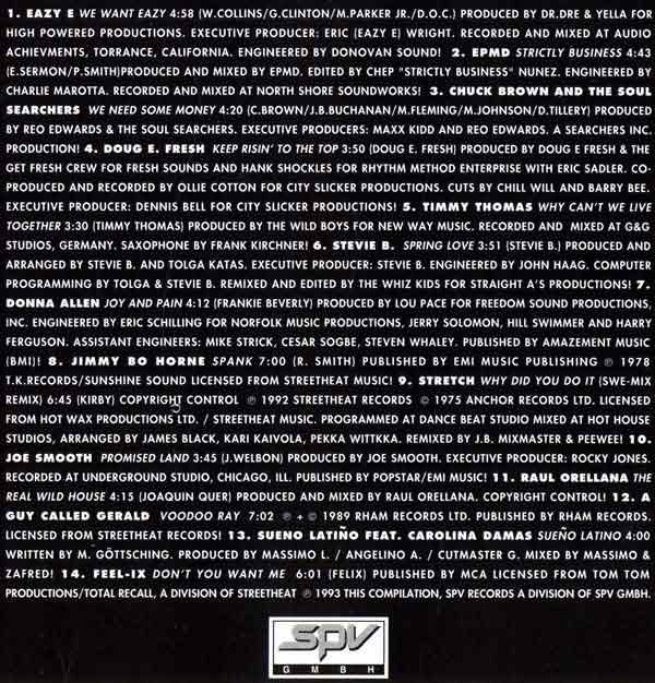 Various - Ich Zahl' Nicht Mehr! - German CD - Credits