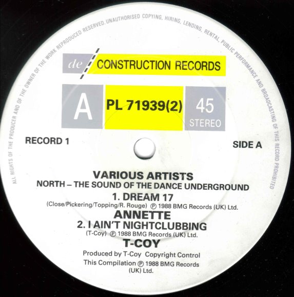 Various - North The Sound Of The Dance Underground