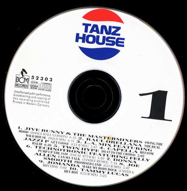 Various - Tanz House - German 2xCD - CD 1