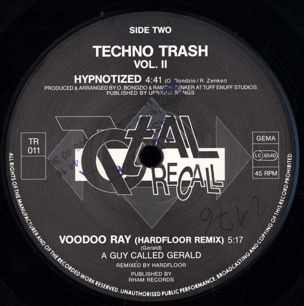 Various - Techno Trash Volume 2 - German 12" Single - Side 2