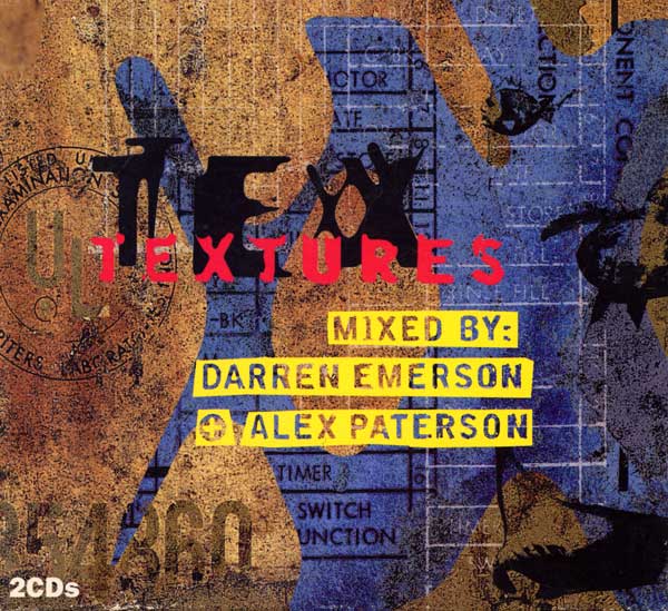 Various - Textures - Mixed By Darren Emerson & Alex Paterson - UK 2xCD