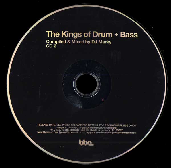 Various - The Kings Of Drum + Bass - UK Promo 2xCD - CD 2