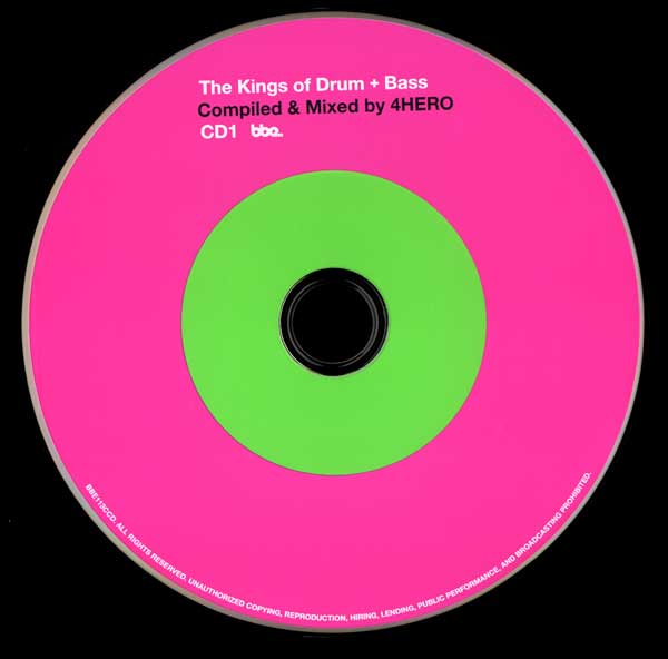 Various - The Kings Of Drum + Bass - UK 2xCD - CD 1