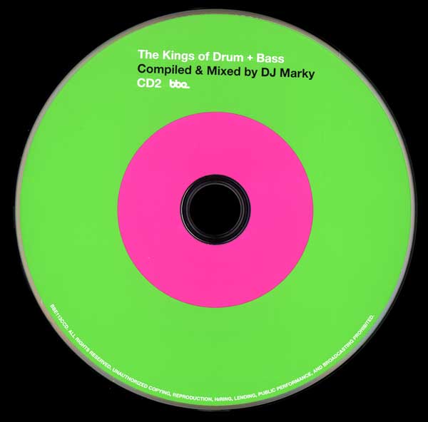 Various - The Kings Of Drum + Bass - UK 2xCD - CD 2