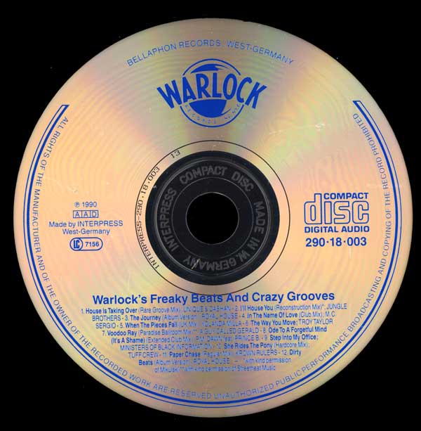 Various - Warlock's Freaky Beats And Crazy Grooves - German CD - CD