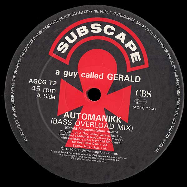 A Guy Called Gerald - Automanikk (Bass Overload Mix)