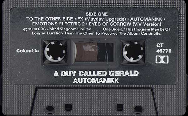 A Guy Called Gerald - Automanikk