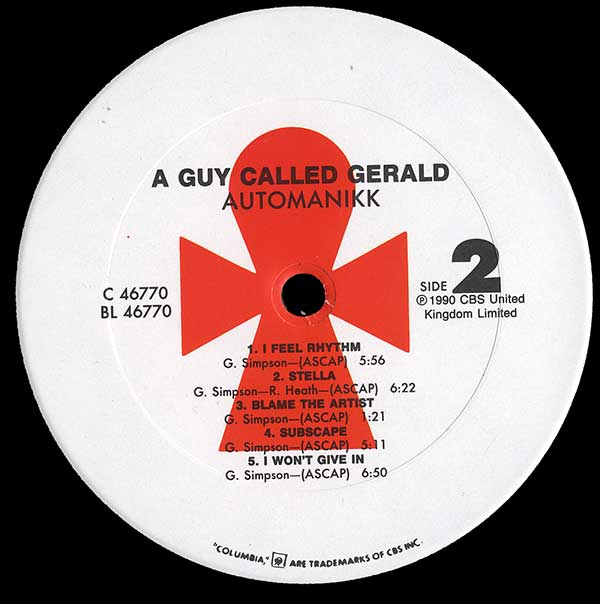 A Guy Called Gerald - Automanikk