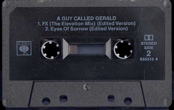 A Guy Called Gerald - FX (the elevation mix) - Australian Cassette Single - Side B