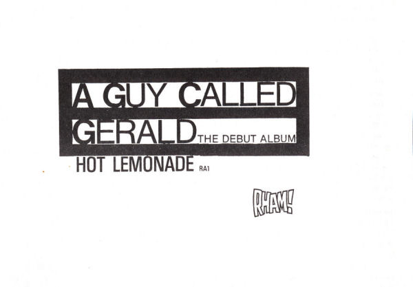 A Guy Called Gerald - Hot Lemonade - UK Advert (Debris Magazine)