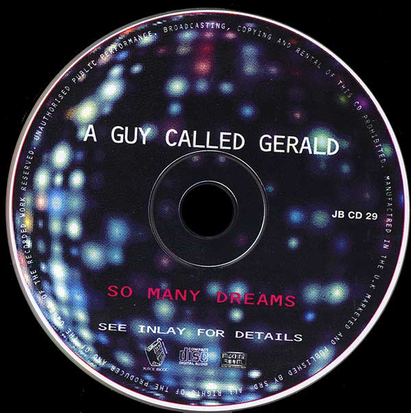 A Guy Called Gerald - So Many Dreams