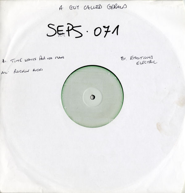 A Guy Called Gerald - The Peel Sessions - UK Promo 12" Single - Front