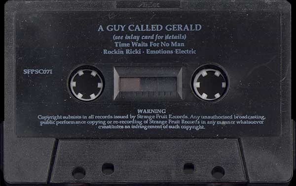 A Guy Called Gerald - The Peel Sessions - UK Cassette Single - Side A