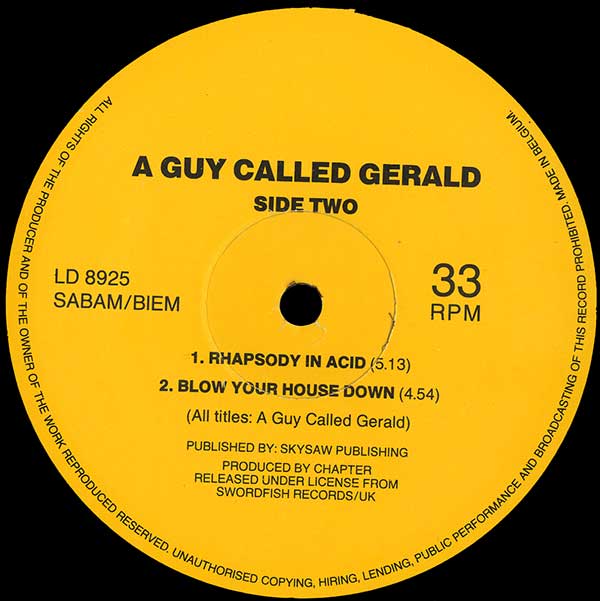 A Guy Called Gerald - Voodoo Ray E.P.